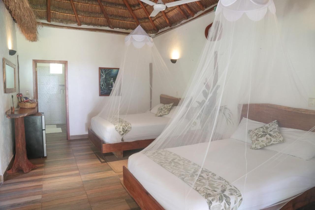 Pucte 13 Villa Bacalar Bagian luar foto