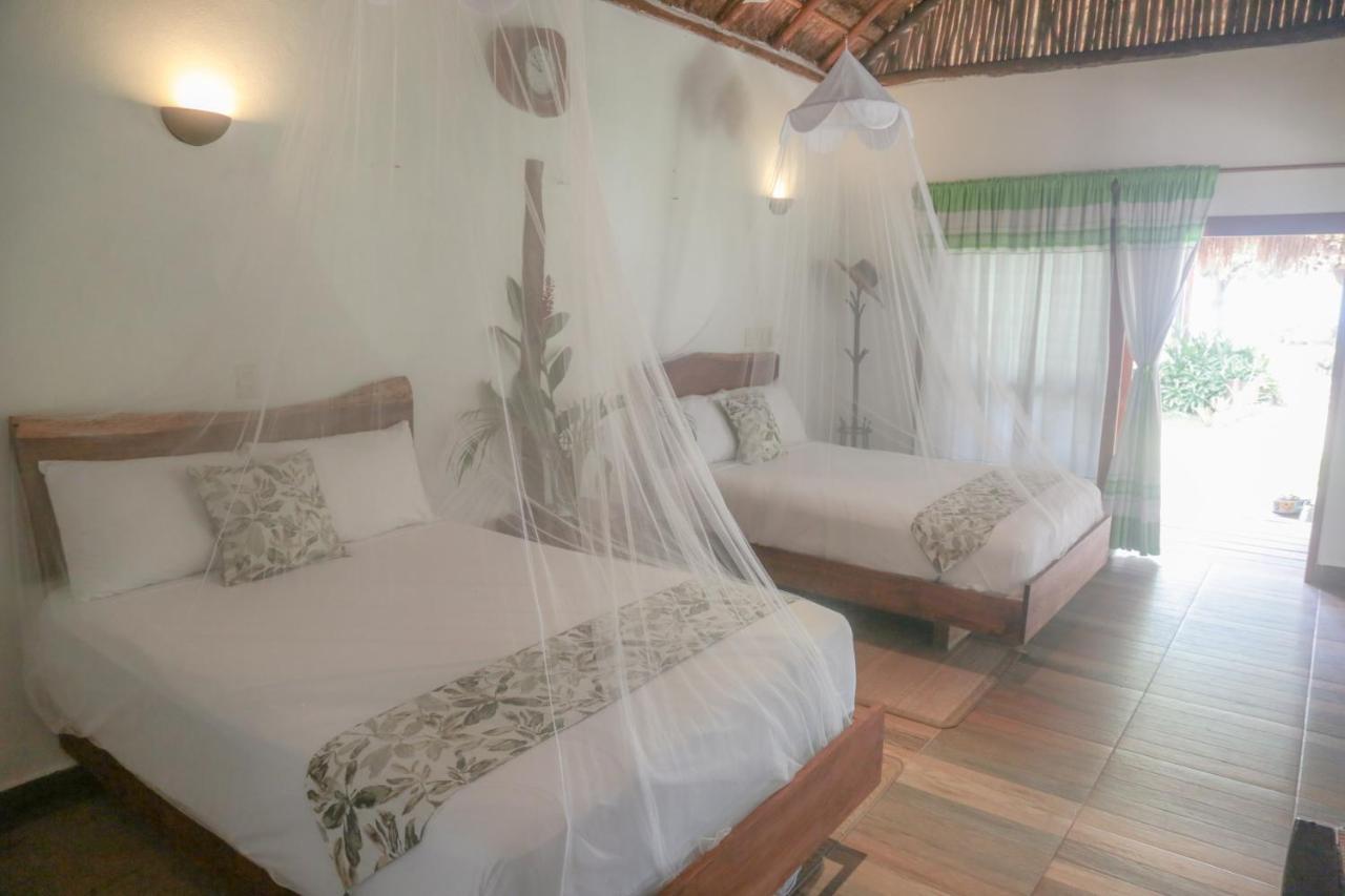 Pucte 13 Villa Bacalar Bagian luar foto
