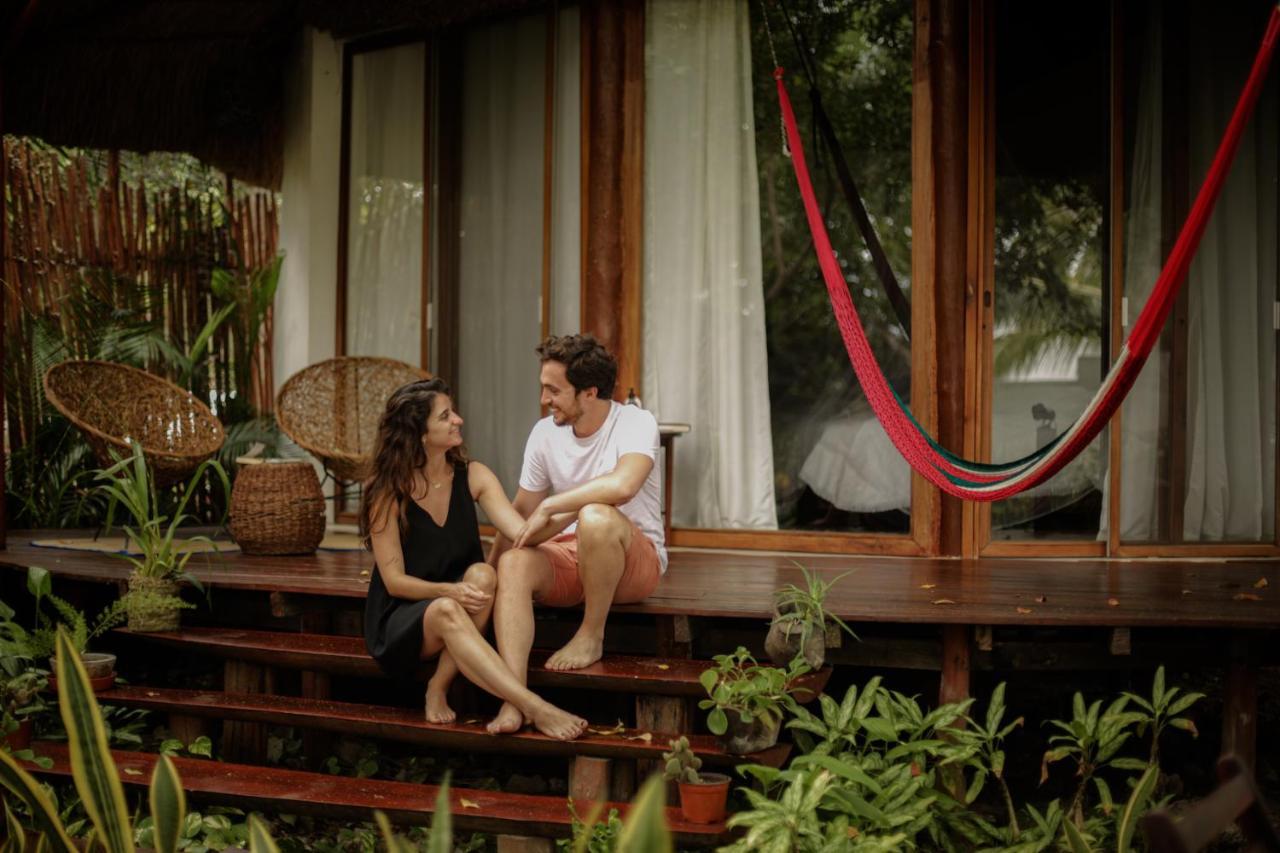 Pucte 13 Villa Bacalar Bagian luar foto