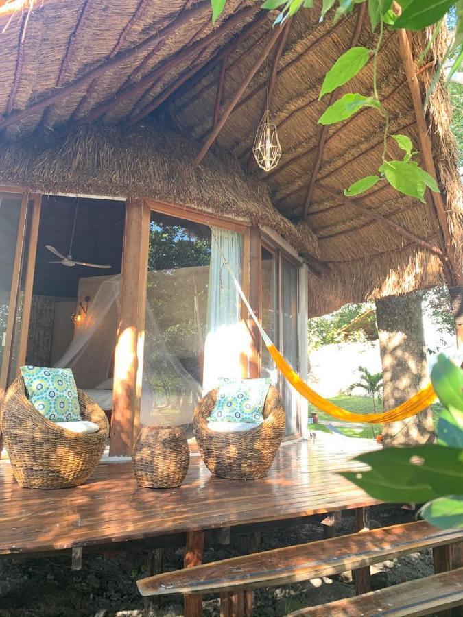 Pucte 13 Villa Bacalar Bagian luar foto