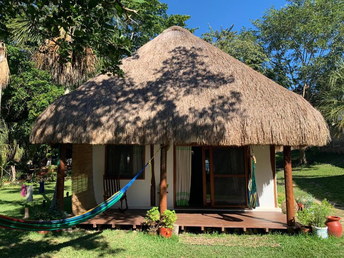 Pucte 13 Villa Bacalar Bagian luar foto