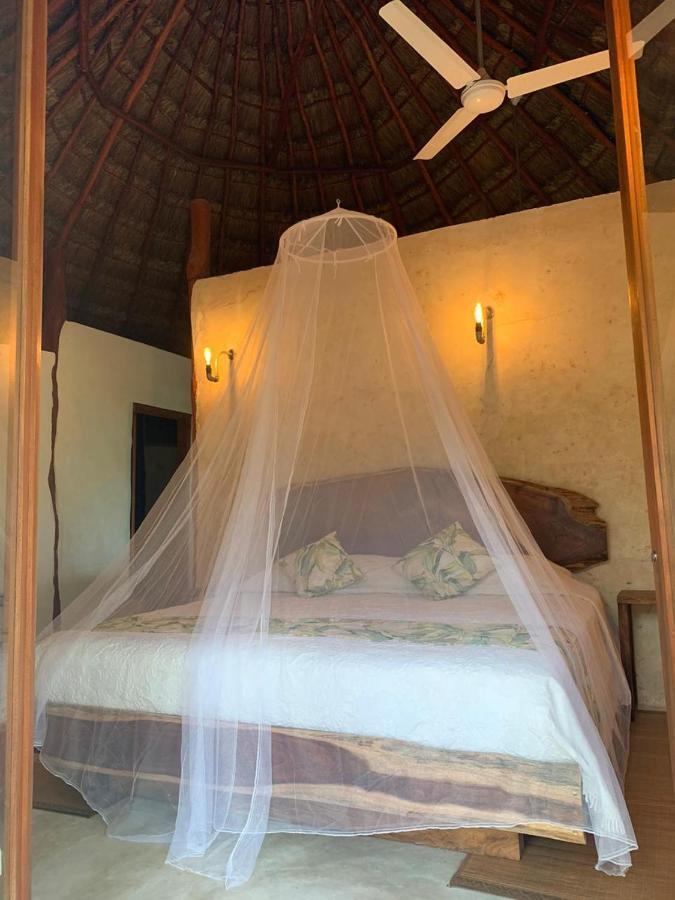 Pucte 13 Villa Bacalar Bagian luar foto